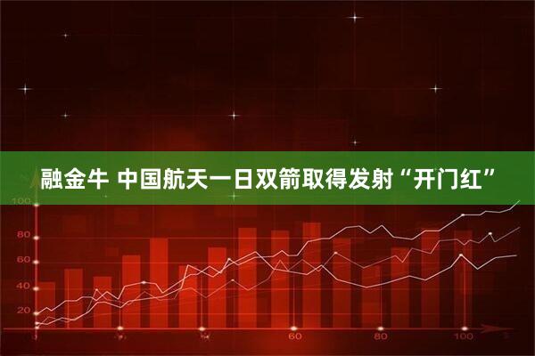 融金牛 中国航天一日双箭取得发射“开门红”